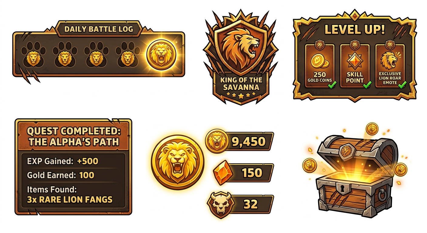 Reward & Currency Icon System