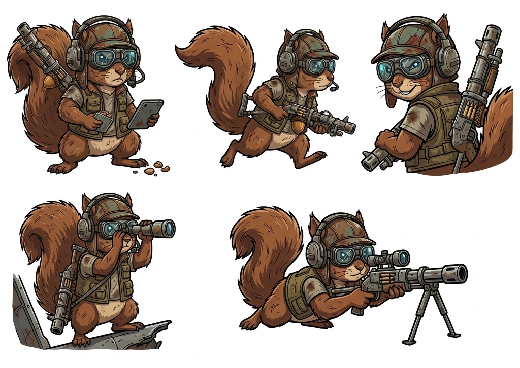 Squirrel Recon Trooper